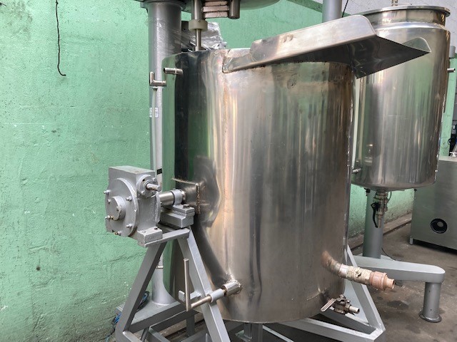 Tanque misturador 300L planetário encamisado marca Eli